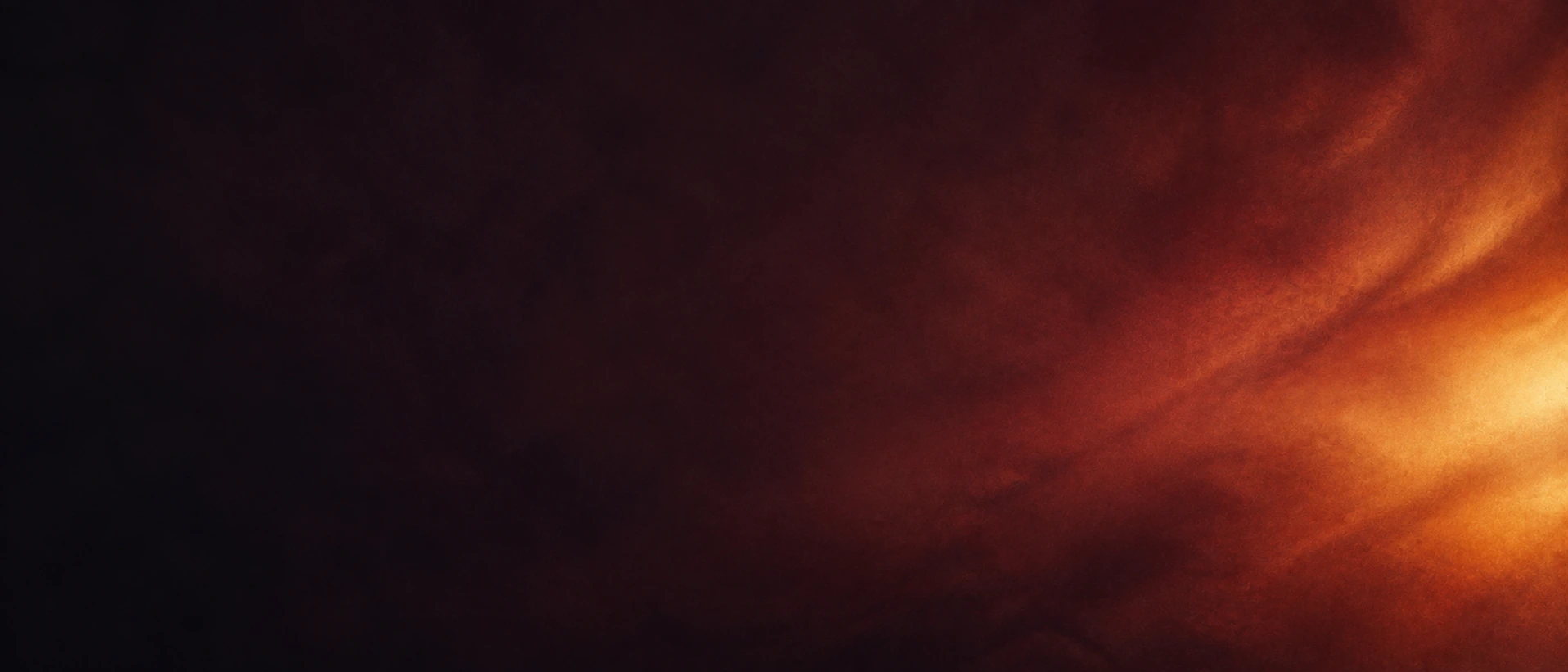 A soft afterglow in deep burgundy tones. Alternate hero with copy on left.