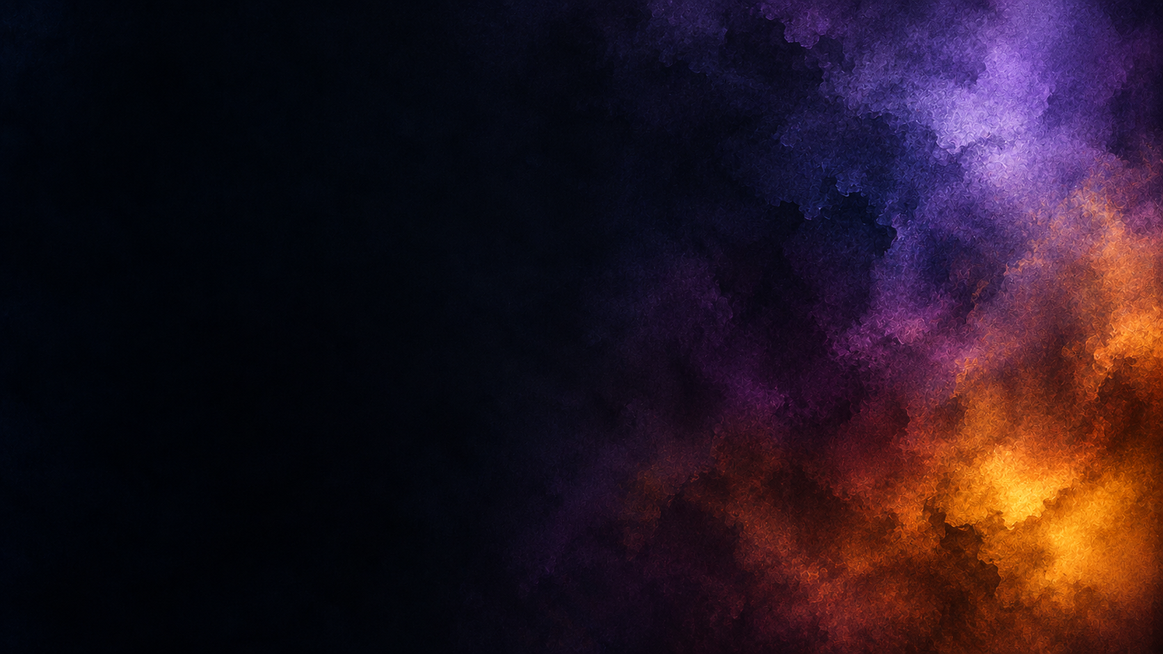 Deep fields of expressive color against midnight. Secondary color treatment within the same collection.