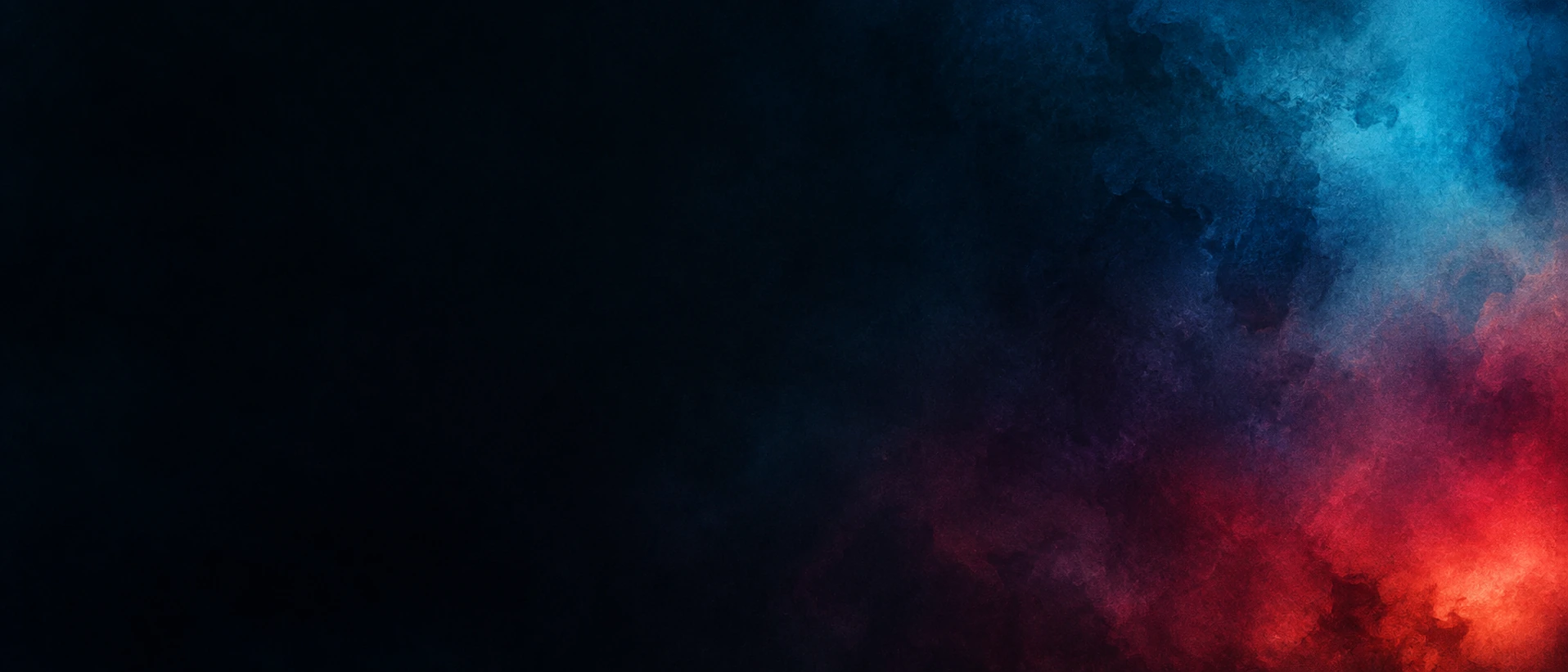 Deep fields of expressive color against midnight. Main background.
