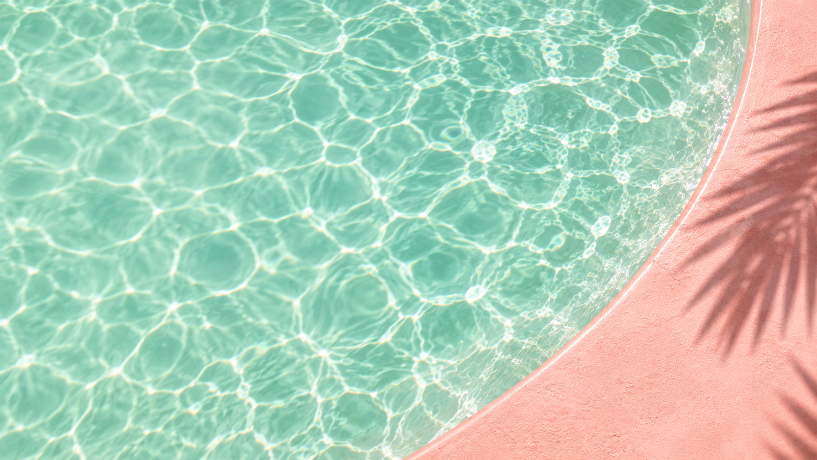Sunlit poolside color with a soft apricot warmth. Alternate palette section image.