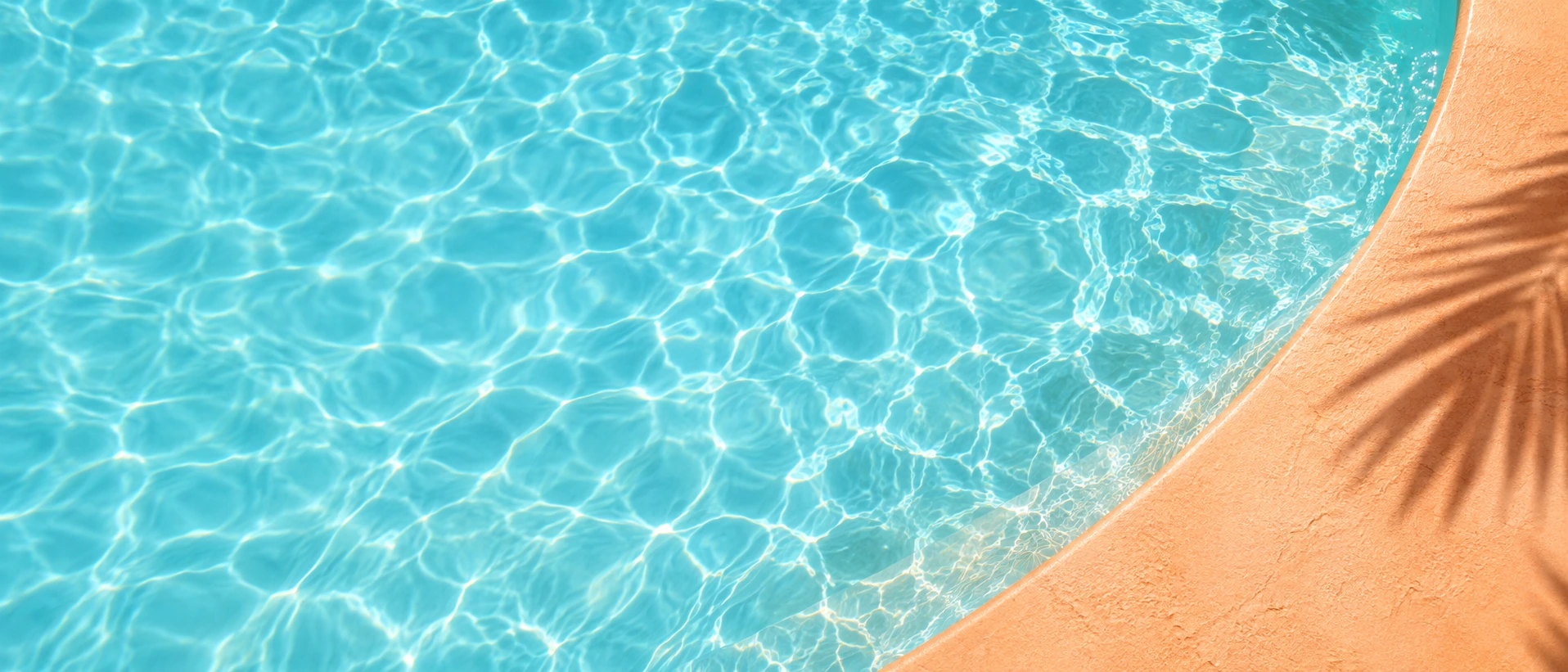 Sunlit poolside color with a soft apricot warmth. Main background.