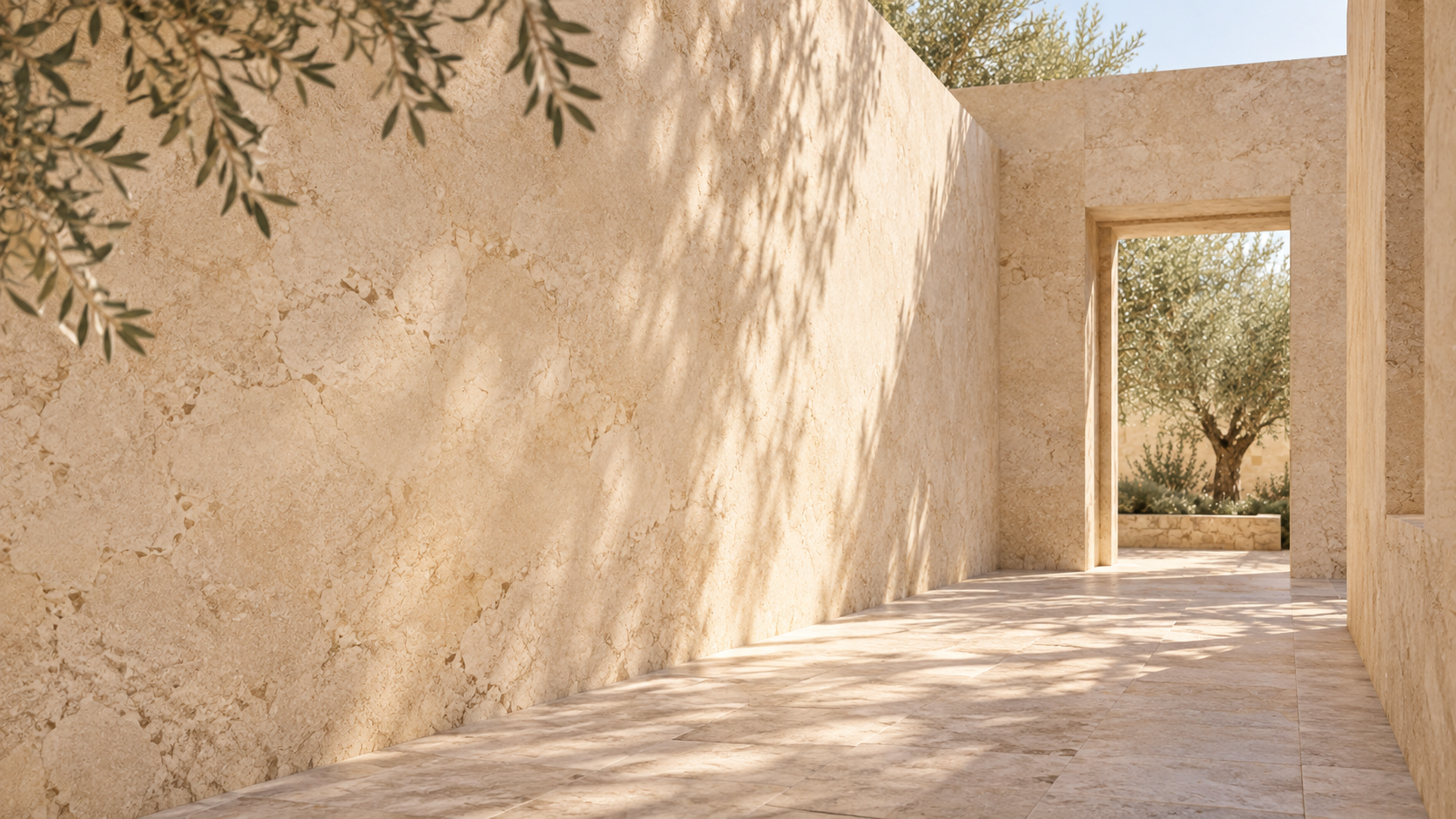 Sunlight, clean architectural lines and restful shadows. About or editorial section image.