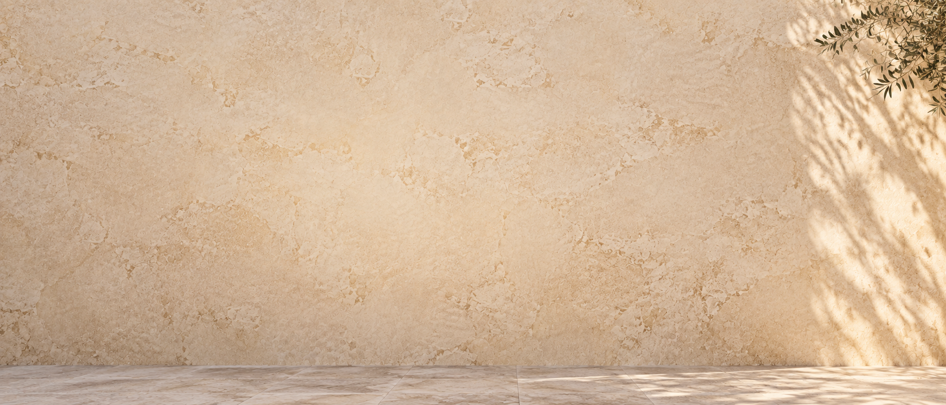 Sunlight, clean architectural lines and restful shadows. Low-detail section background or divider.