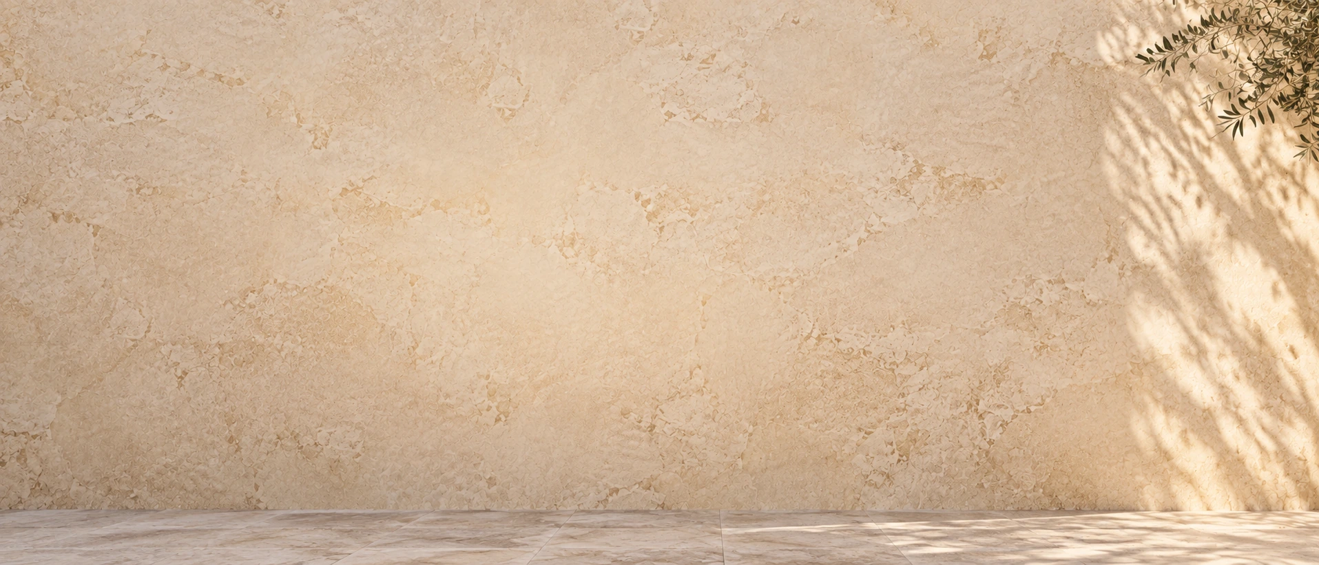 Sunlight, clean architectural lines and restful shadows. Low-detail section background or divider.