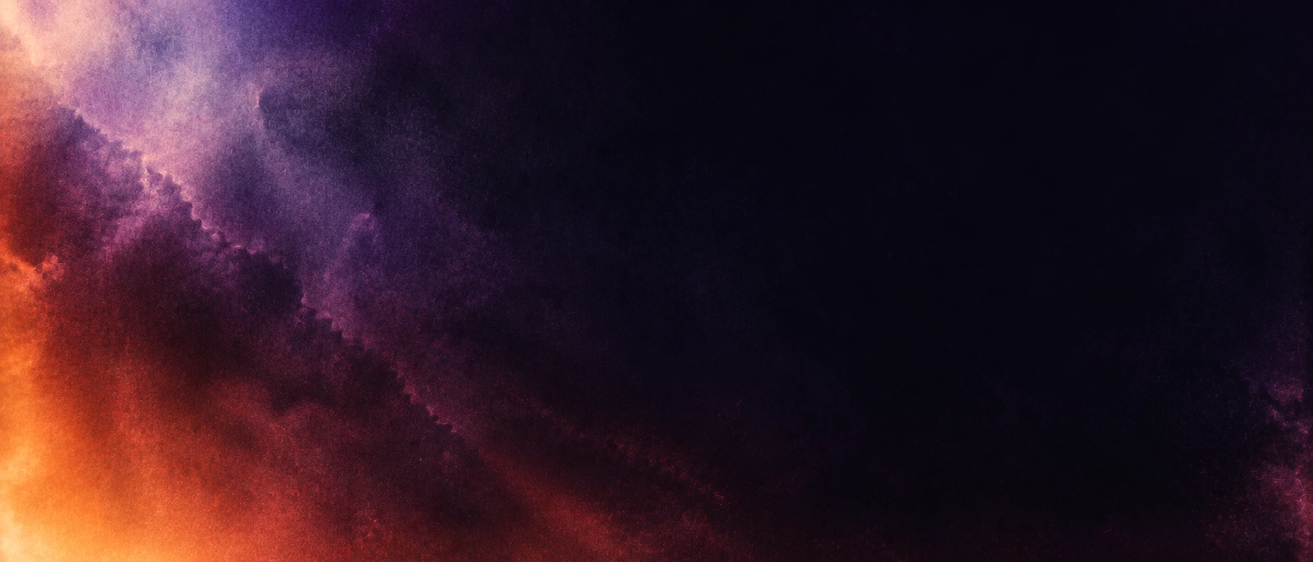 Expressive violet color with the softness of analog film. Alternate hero with copy on right.