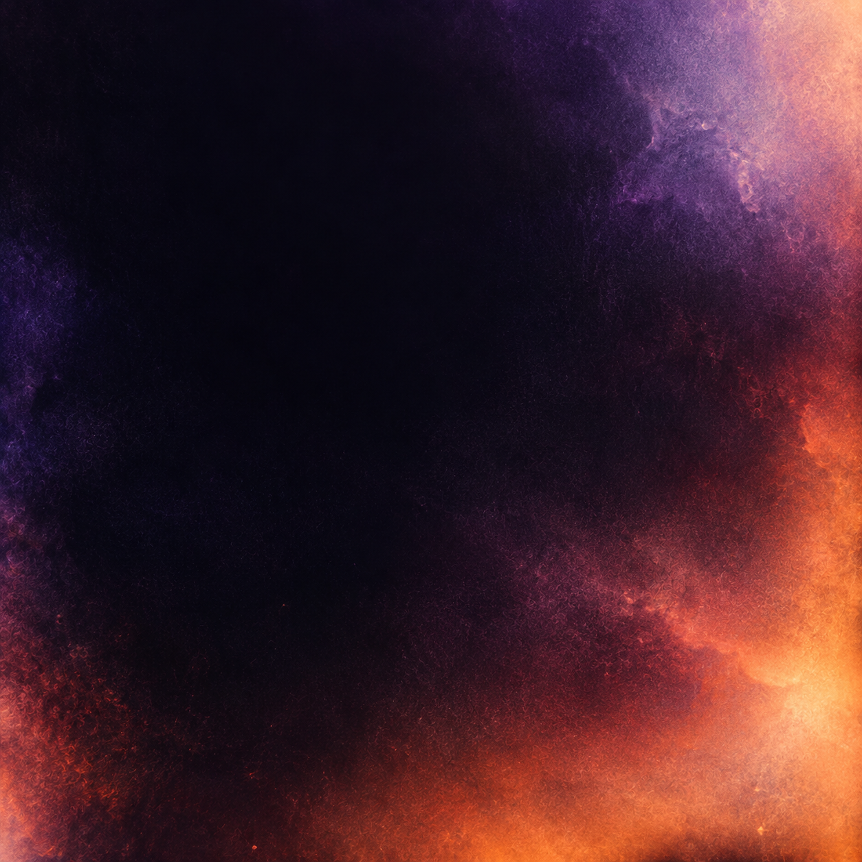 Expressive violet color with the softness of analog film. Square editorial or social card.